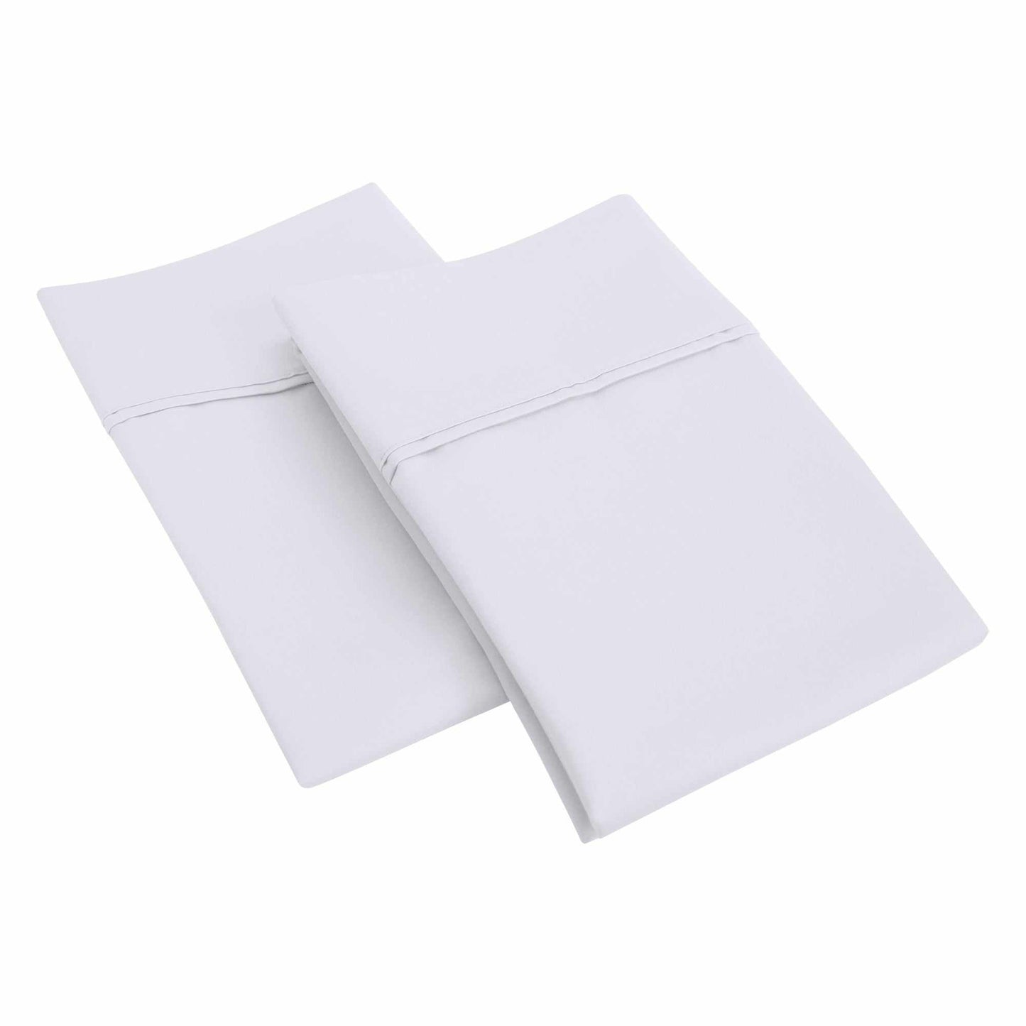 1200-Thread-Count Pillowcases Set, Cotton Blend, 8 Colors FredCo