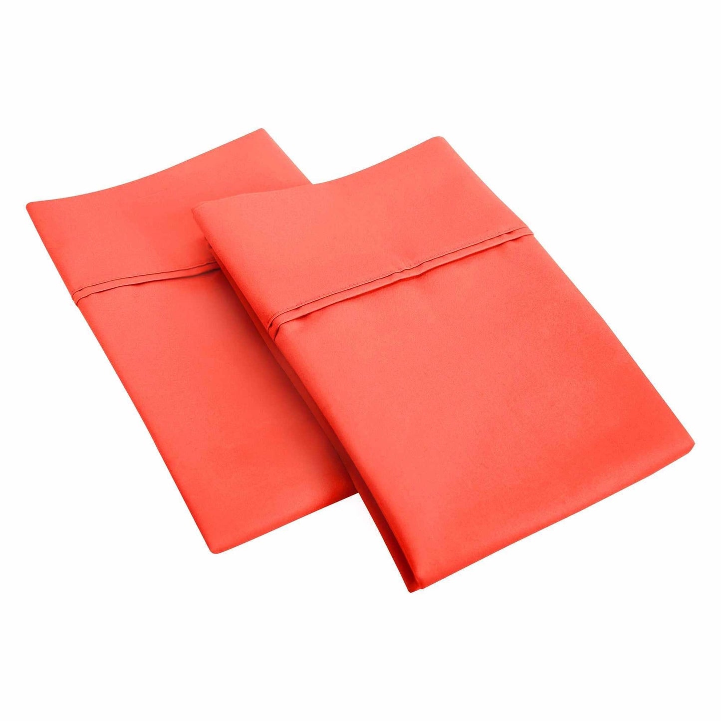 1200-Thread-Count Pillowcases Set, Cotton Blend, 8 Colors FredCo
