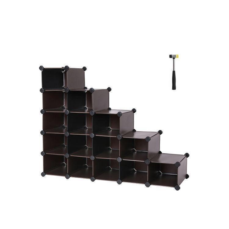 15 Cubes Shoe Rack FredCo