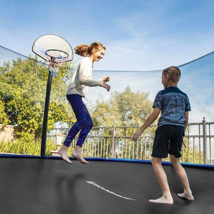 15-Foot Trampoline with Enclosure for Kids FredCo