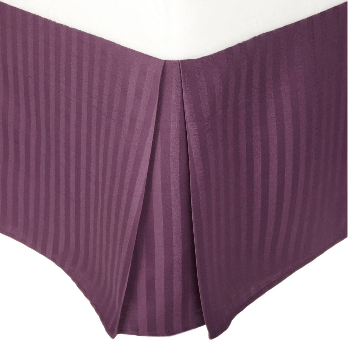 1500 Series Microfiber Stripe Bed Skirt FredCo