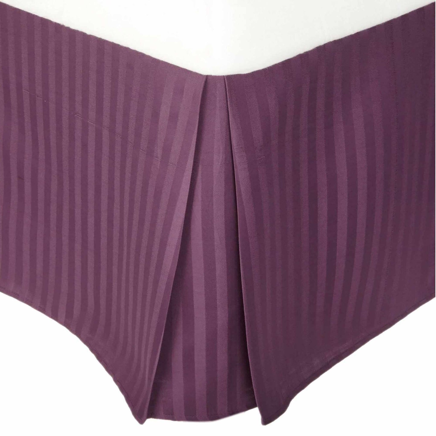 1500 Series Microfiber Stripe Bed Skirt FredCo
