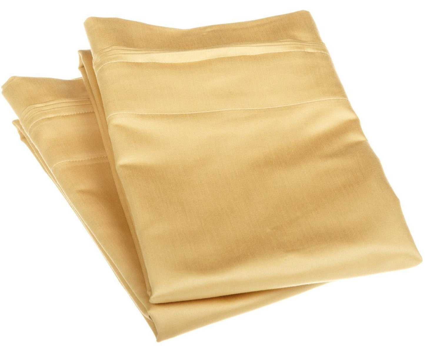 1500-Thread Count 100% Egyptian Cotton Luxurious Solid Pillowcase Set FredCo