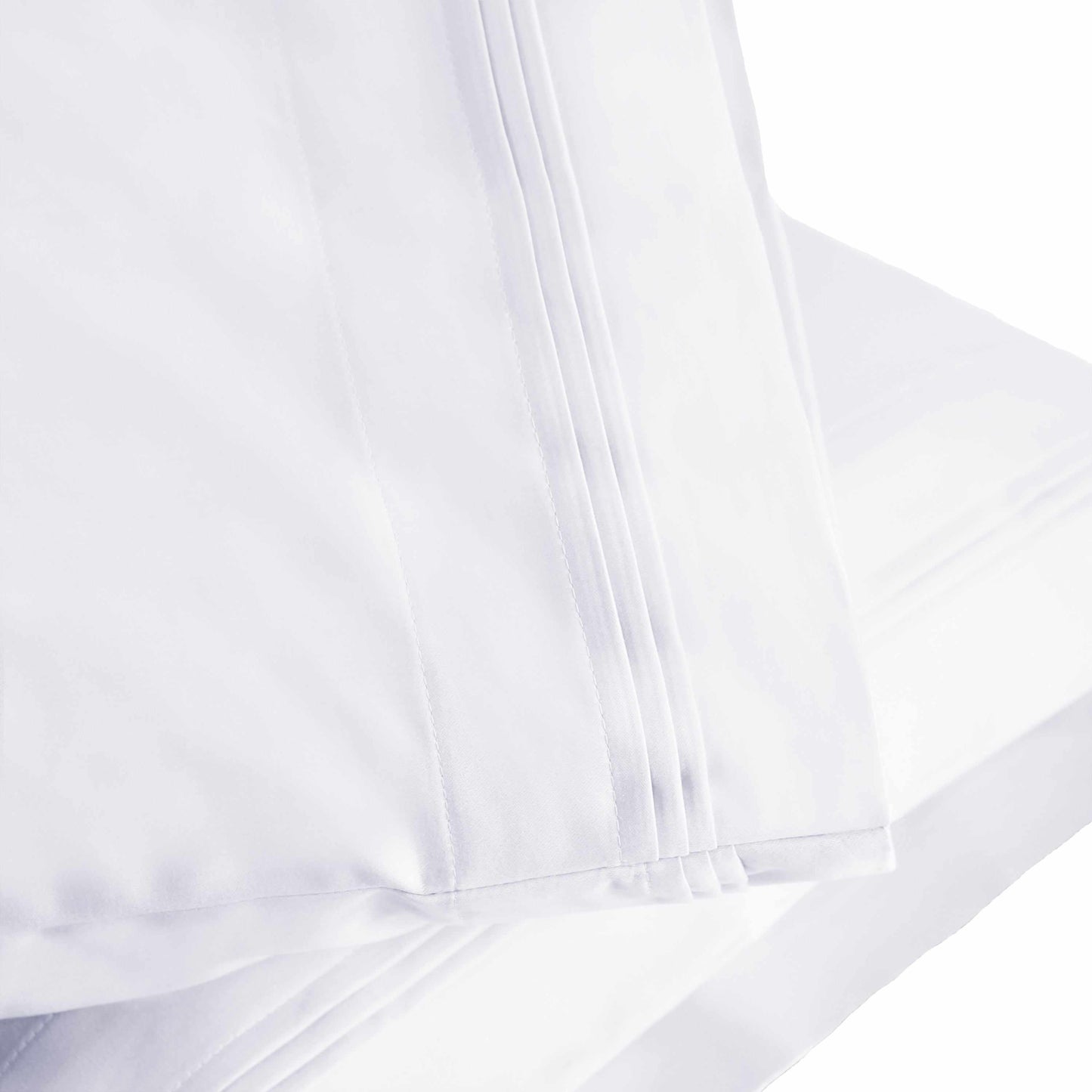 1500-Thread Count 100% Egyptian Cotton Luxurious Solid Pillowcase Set FredCo