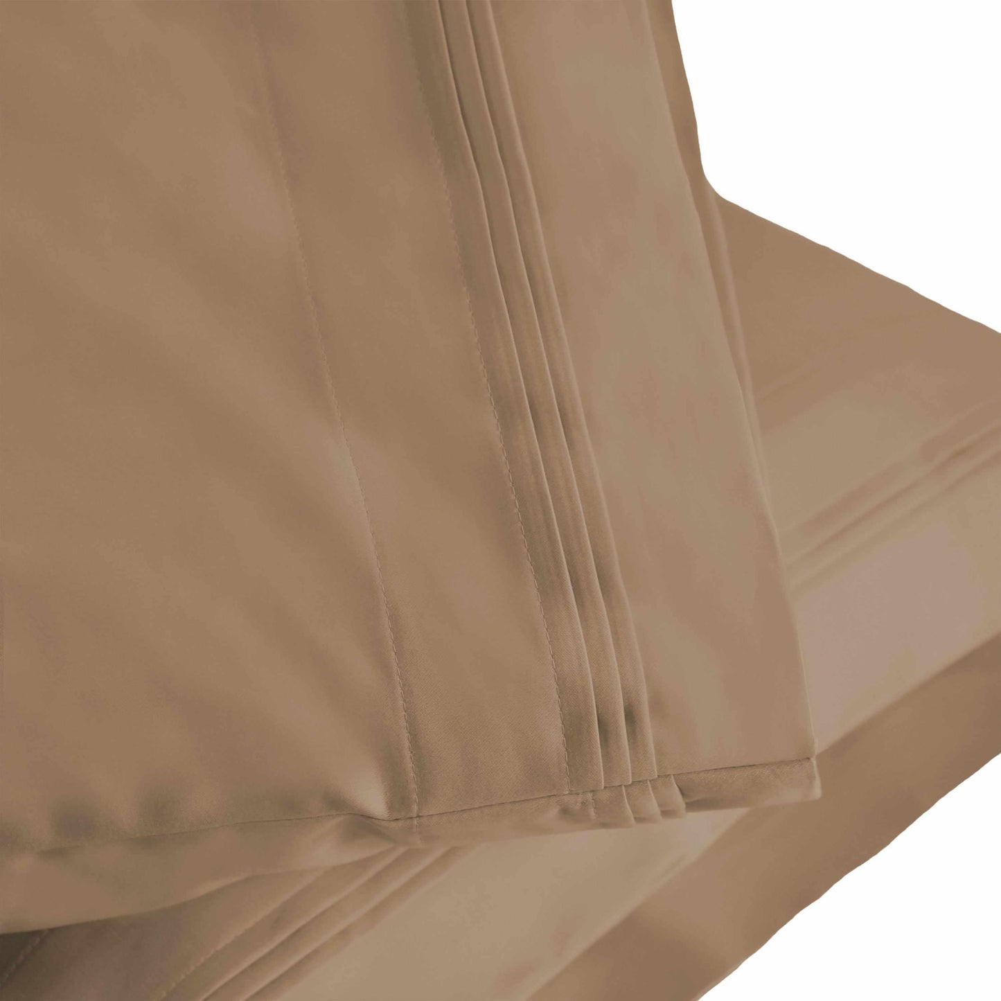 1500-Thread Count 100% Egyptian Cotton Luxurious Solid Pillowcase Set FredCo