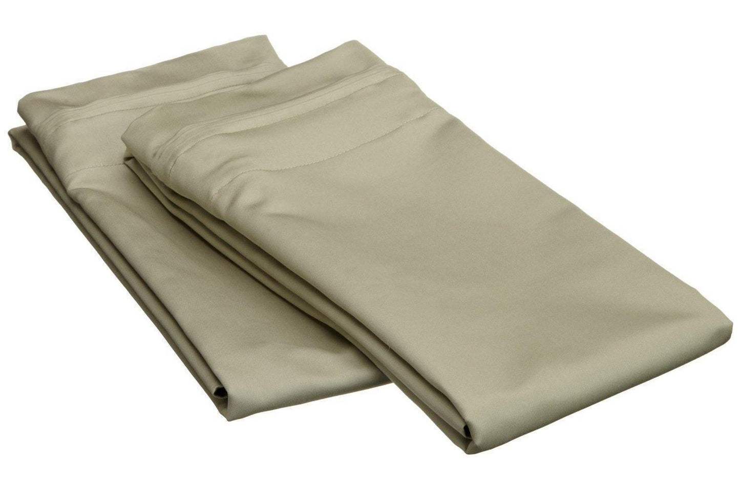 1500-Thread Count 100% Egyptian Cotton Luxurious Solid Pillowcase Set FredCo