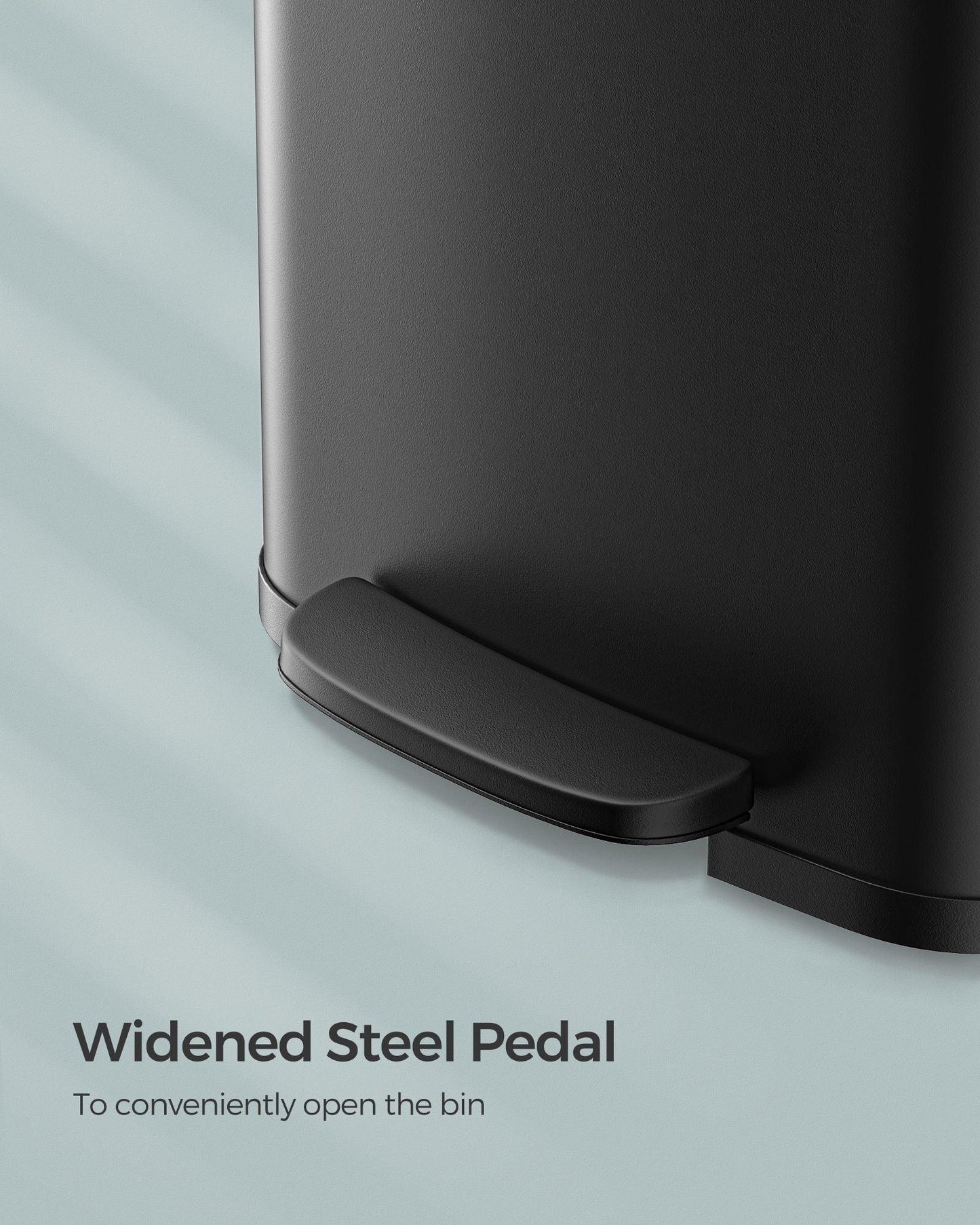 18-Gallon Stainless Steel Garbage Can FredCo