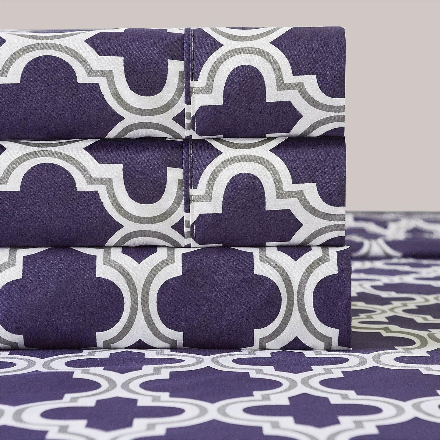 1800 Series Wrinkle Resistant Trellis Sheet Set FredCo