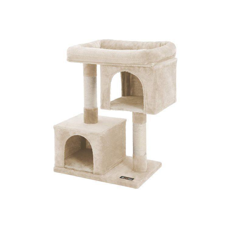 2 Condos Cat Tree Beige FredCo