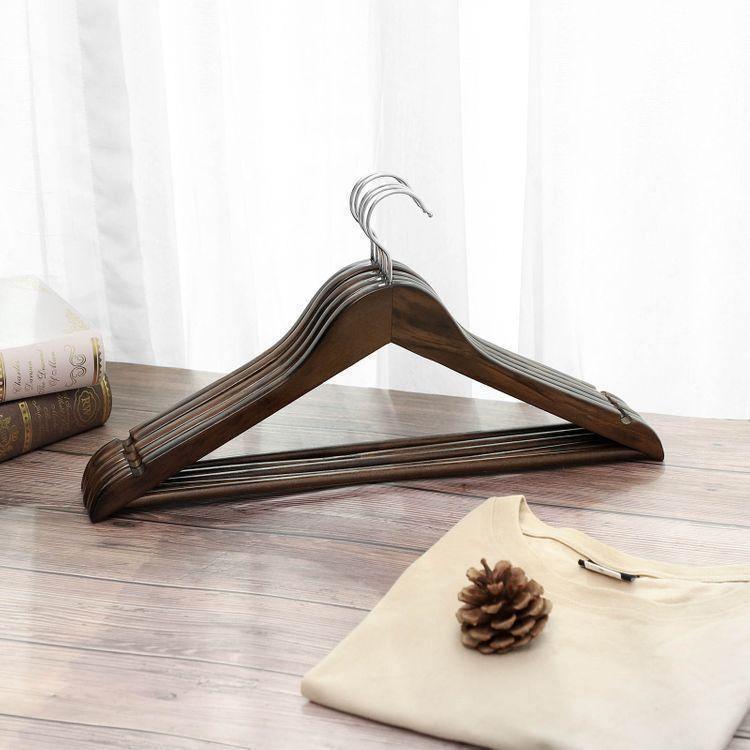 20 Pack Wood Hangers FredCo