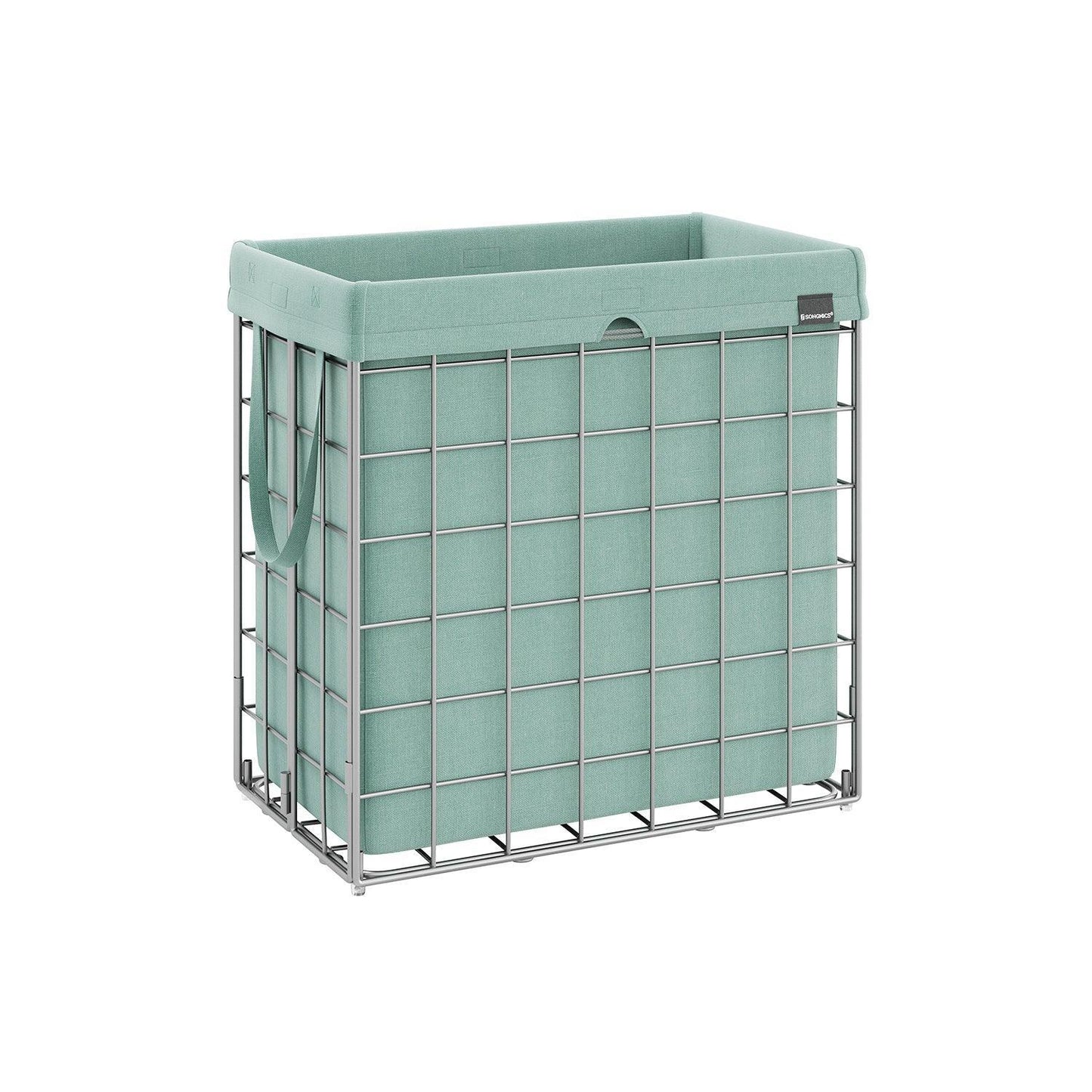 29 Gal (110L) Laundry Basket, Collapsible Clothes Hamper, Removable and Washable Liner FredCo