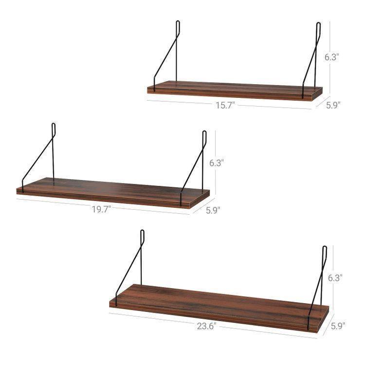 3 Floating Shelf Set FredCo