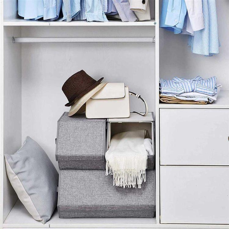 3 Stackable Storage Bins FredCo