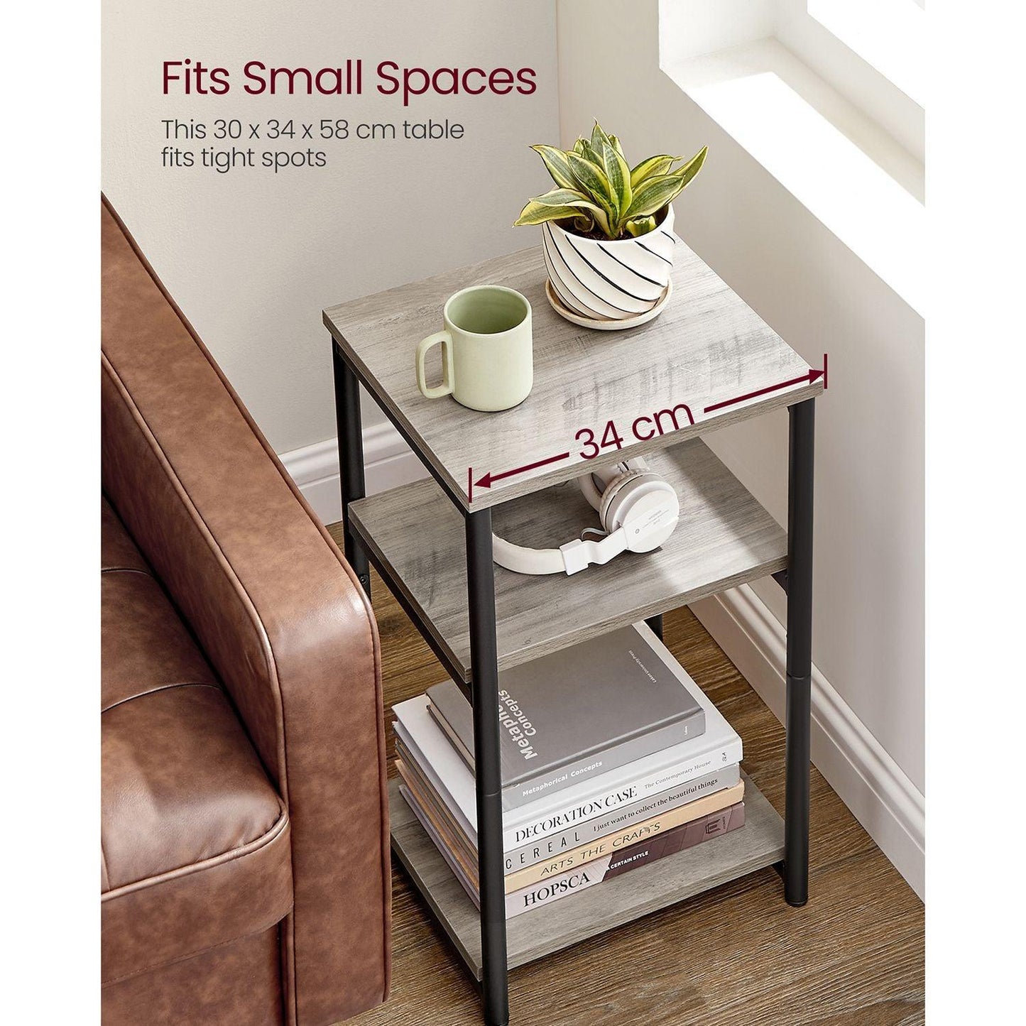 3-Tier Side Table FredCo