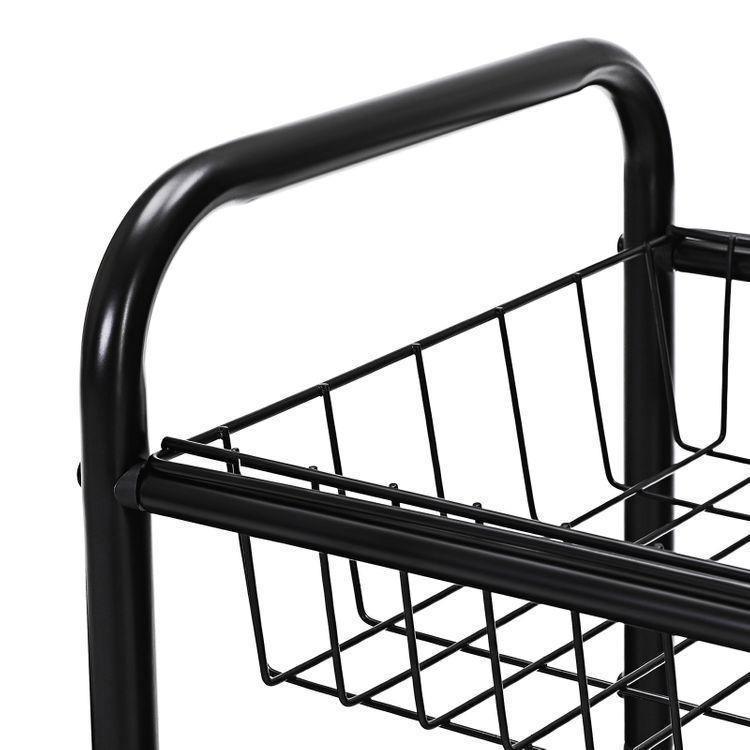 3 Tiers Rolling Cart FredCo
