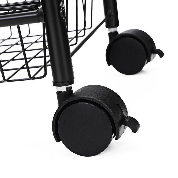 3 Tiers Rolling Cart FredCo