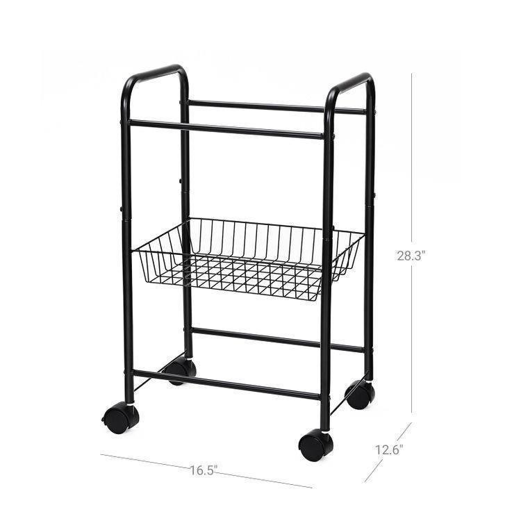 3 Tiers Rolling Cart FredCo