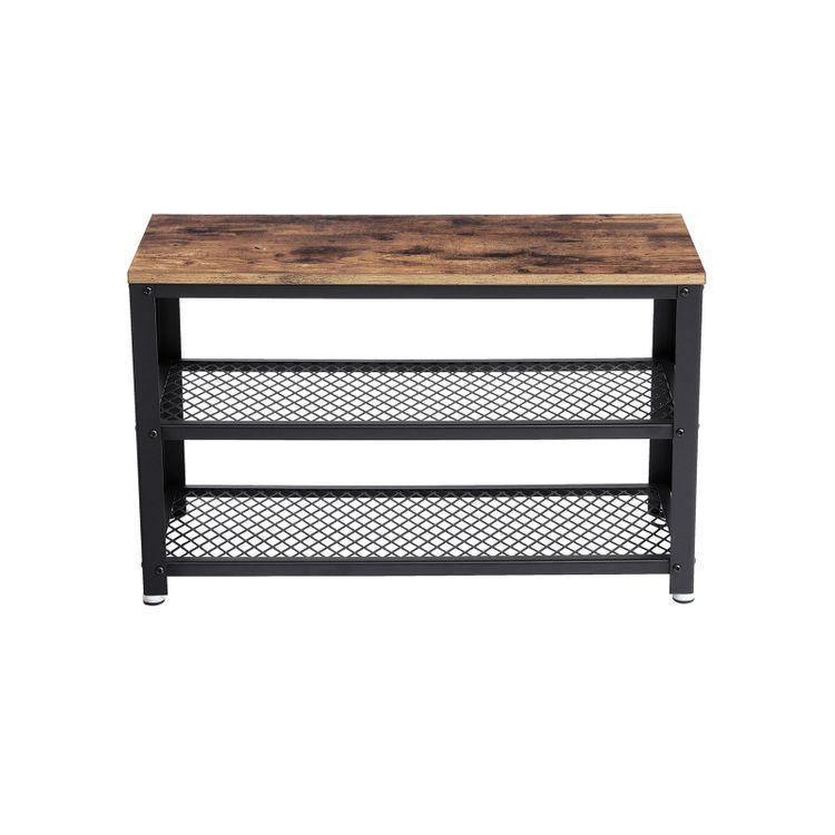 3 Tiers Shoe Bench 28.7" FredCo