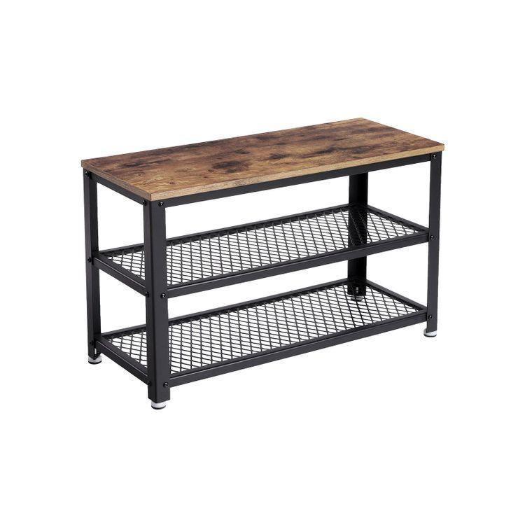 3 Tiers Shoe Bench 28.7" FredCo