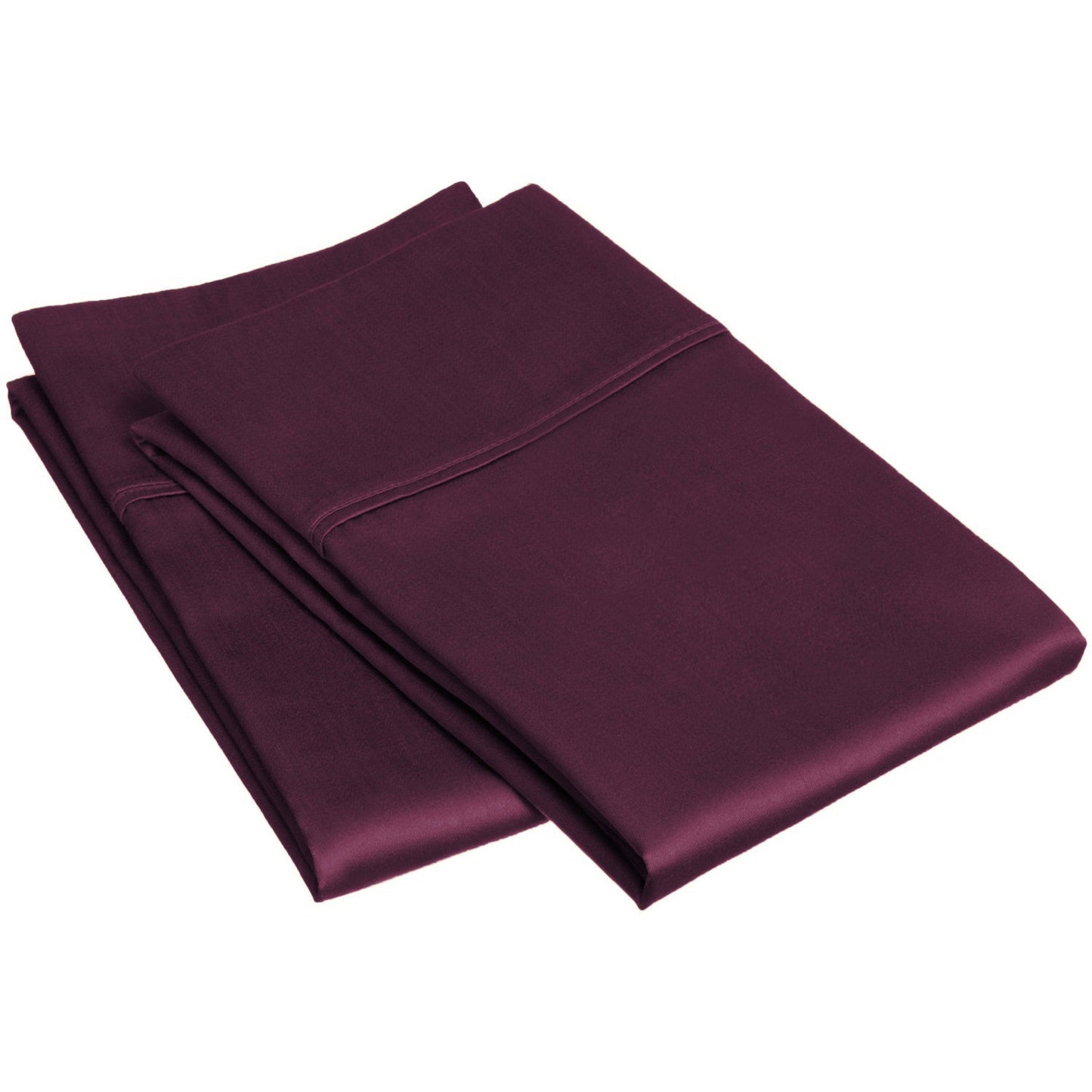 300-Thread Count 100% Egyptian Cotton Lightweight Solid Pillowcase Set FredCo