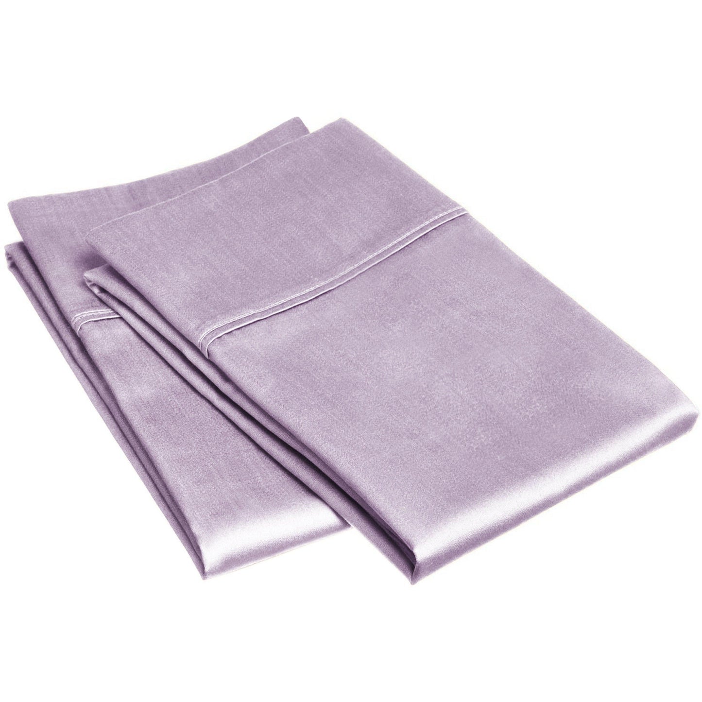 300-Thread Count 100% Egyptian Cotton Lightweight Solid Pillowcase Set FredCo