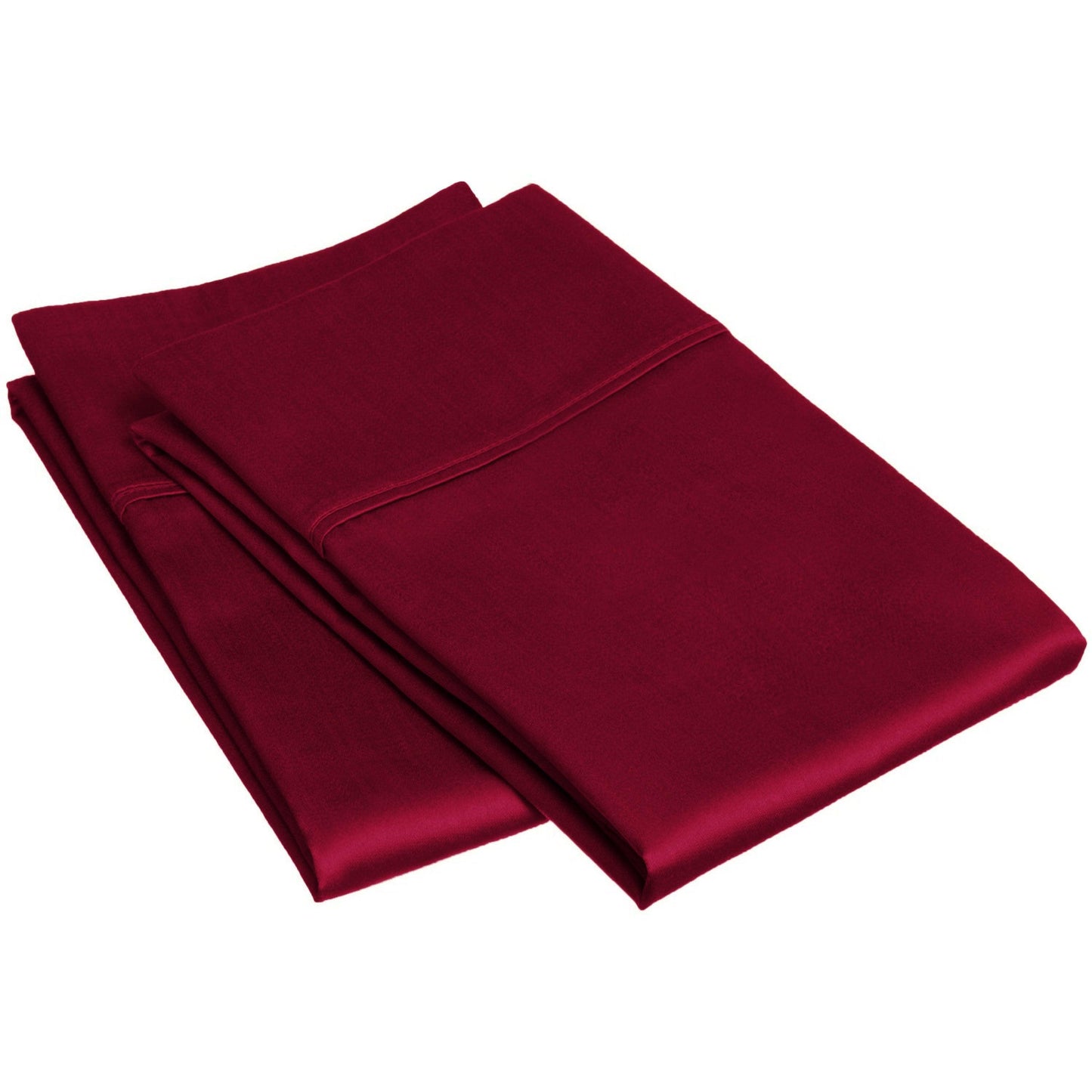 300-Thread Count 100% Egyptian Cotton Lightweight Solid Pillowcase Set FredCo