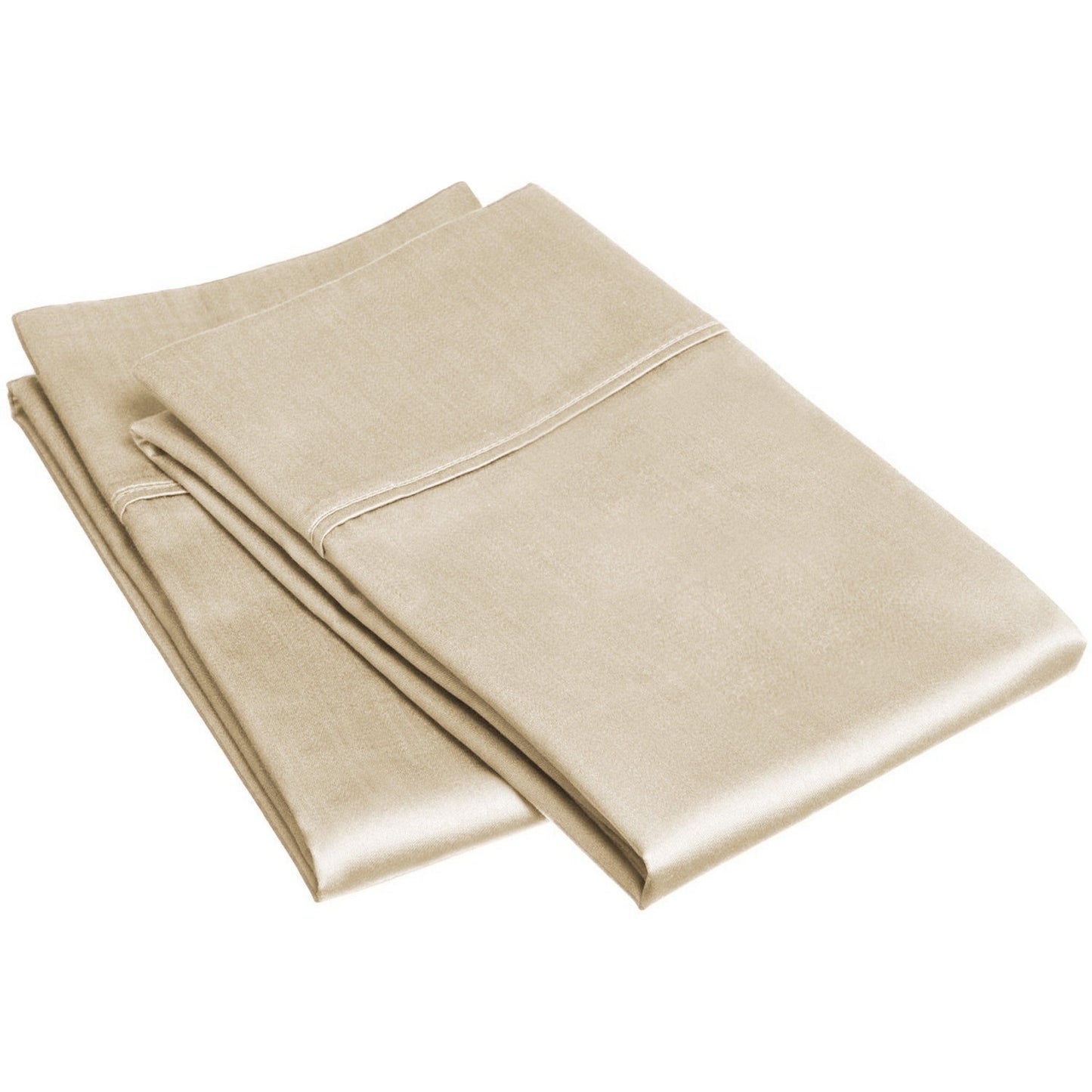 300-Thread Count 100% Egyptian Cotton Lightweight Solid Pillowcase Set FredCo