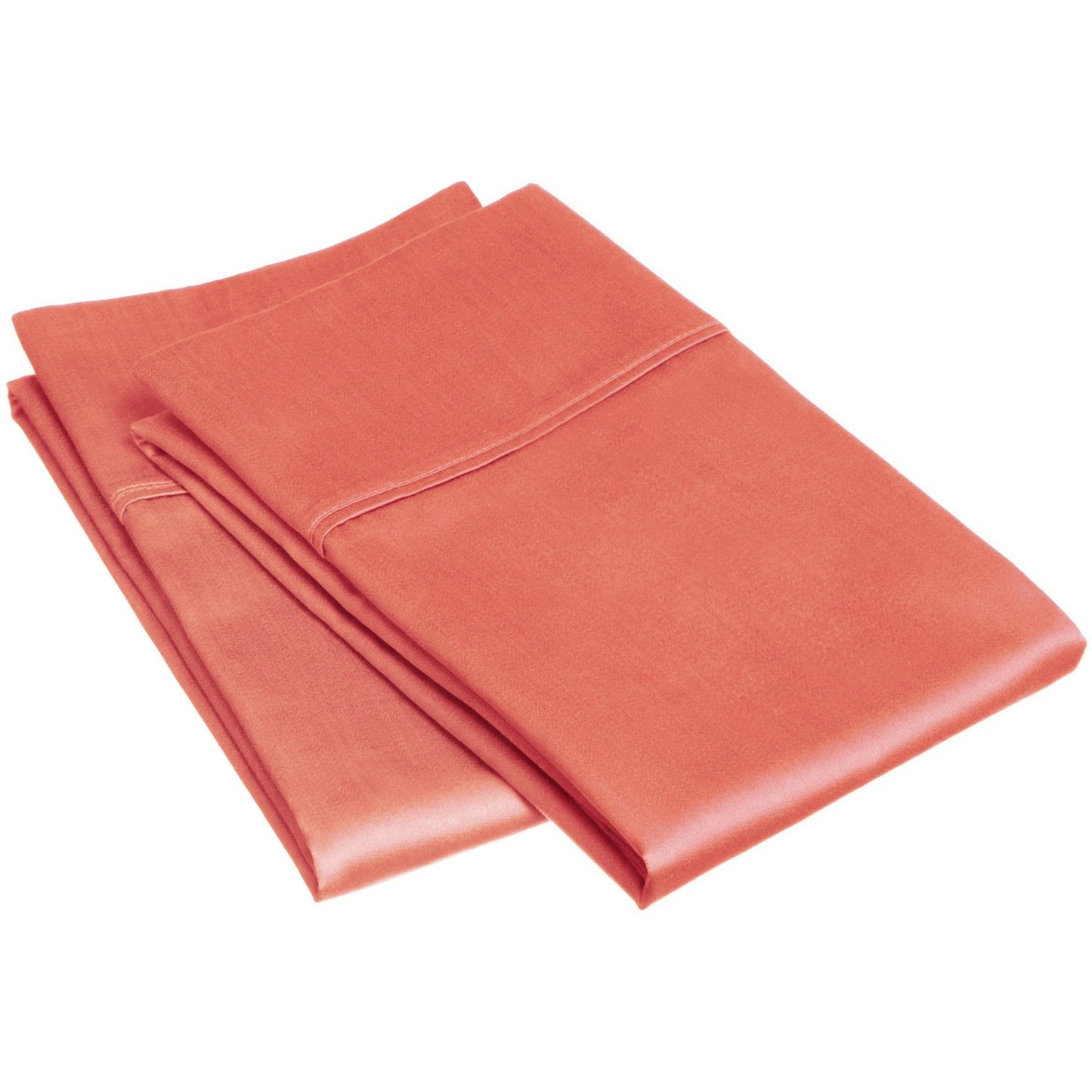 300-Thread Count 100% Egyptian Cotton Lightweight Solid Pillowcase Set FredCo