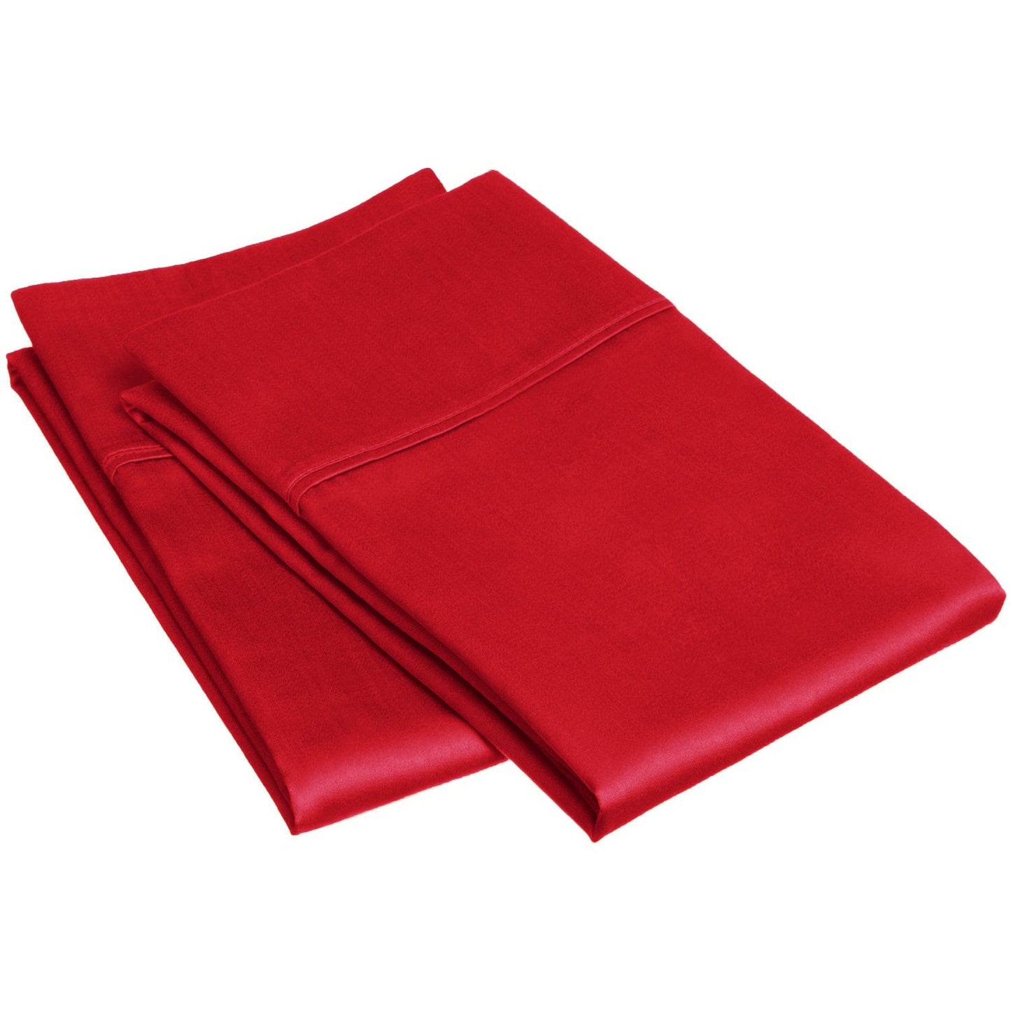 300-Thread Count 100% Egyptian Cotton Lightweight Solid Pillowcase Set FredCo