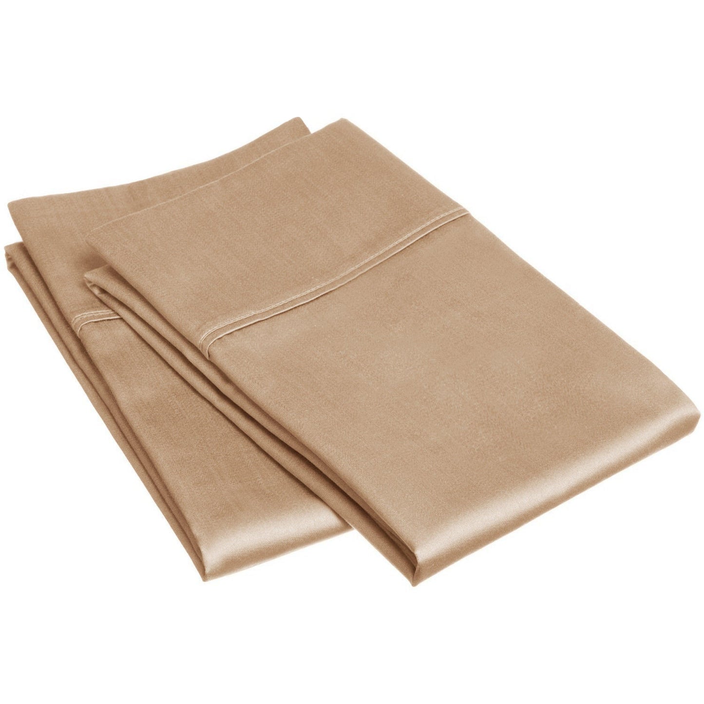 300-Thread Count 100% Egyptian Cotton Lightweight Solid Pillowcase Set FredCo