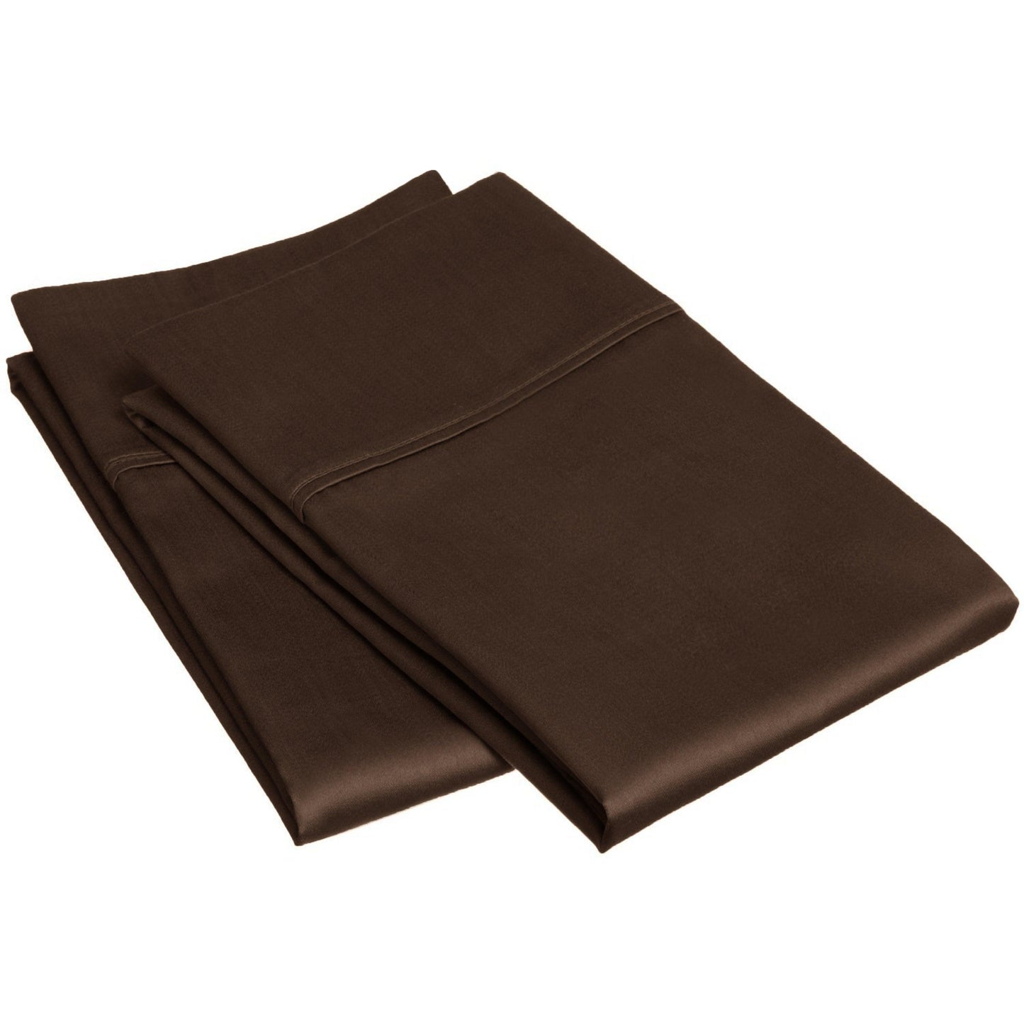 300-Thread Count 100% Egyptian Cotton Lightweight Solid Pillowcase Set FredCo