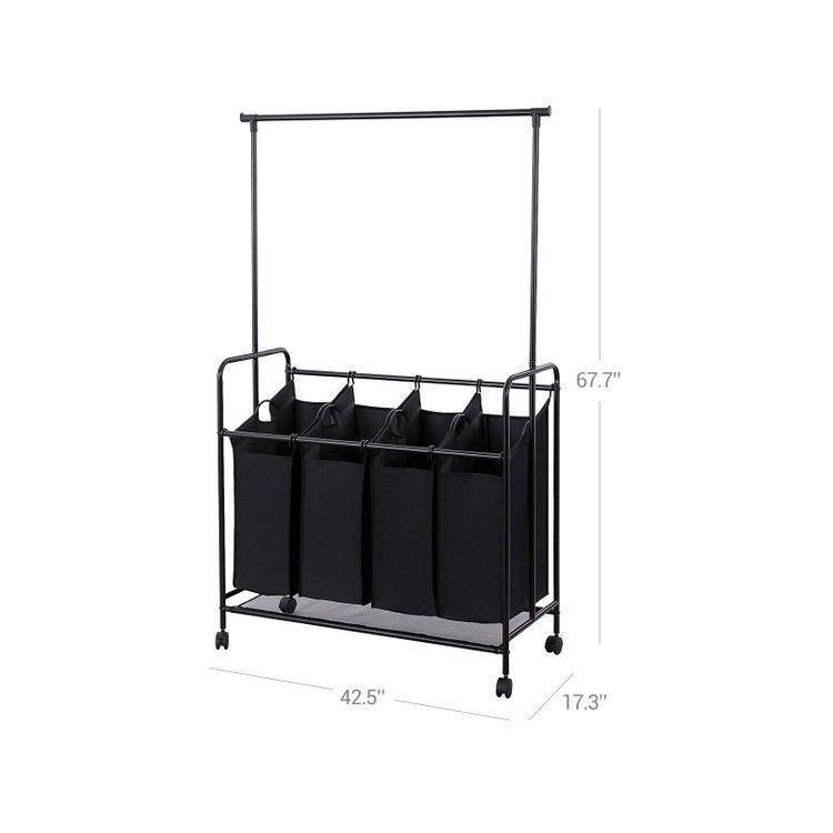 4 Bags Laundry Sorter FredCo