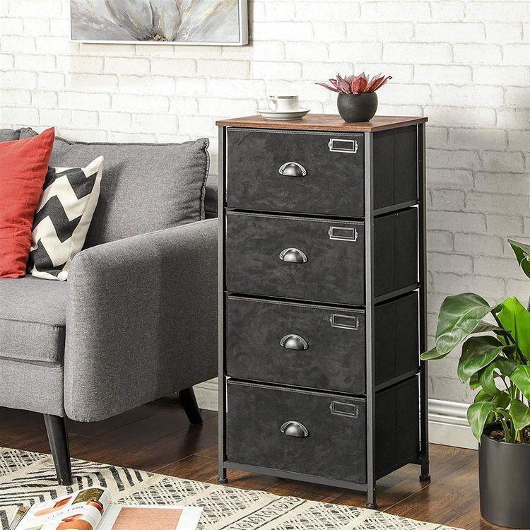 4 Drawers Vertical Dresser FredCo