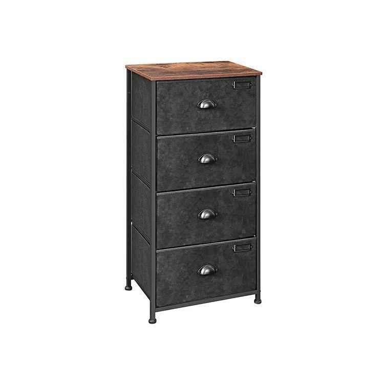4 Drawers Vertical Dresser FredCo