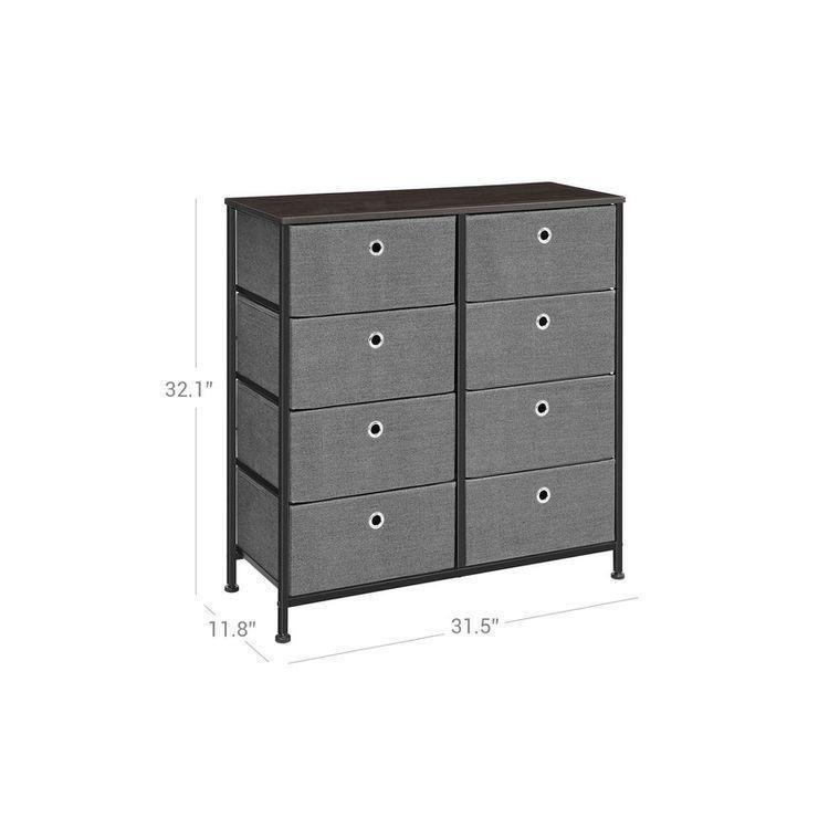 4 Tier Drawer Dresser FredCo