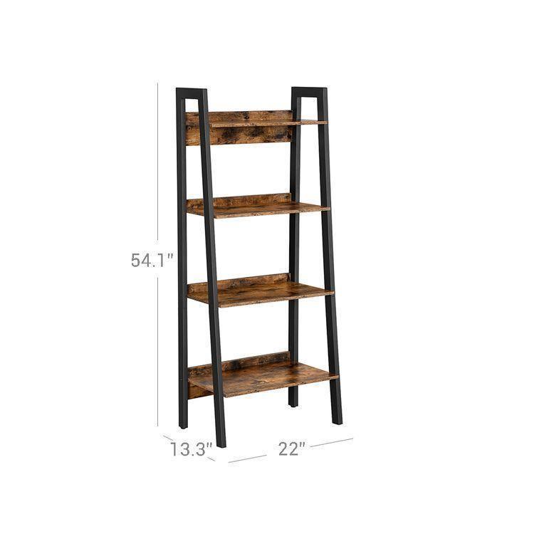 4-Tier Home Office Bookshelf FredCo