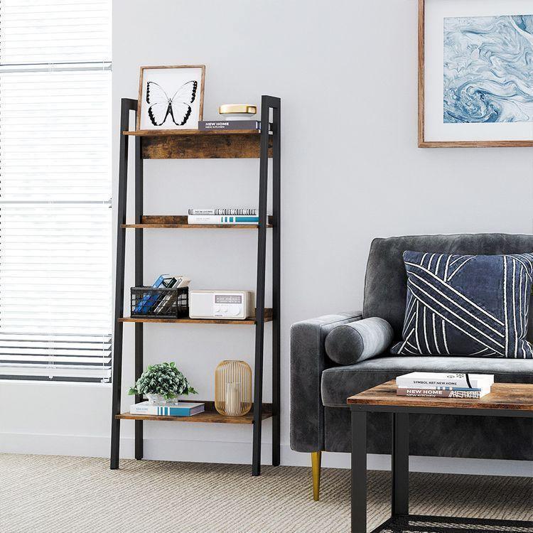 4-Tier Home Office Bookshelf FredCo