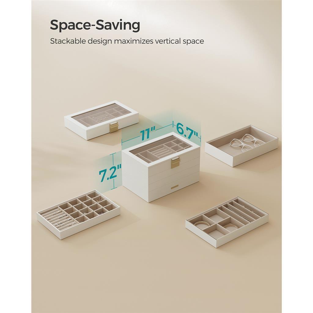 4-Tier Jewelry Tray FredCo
