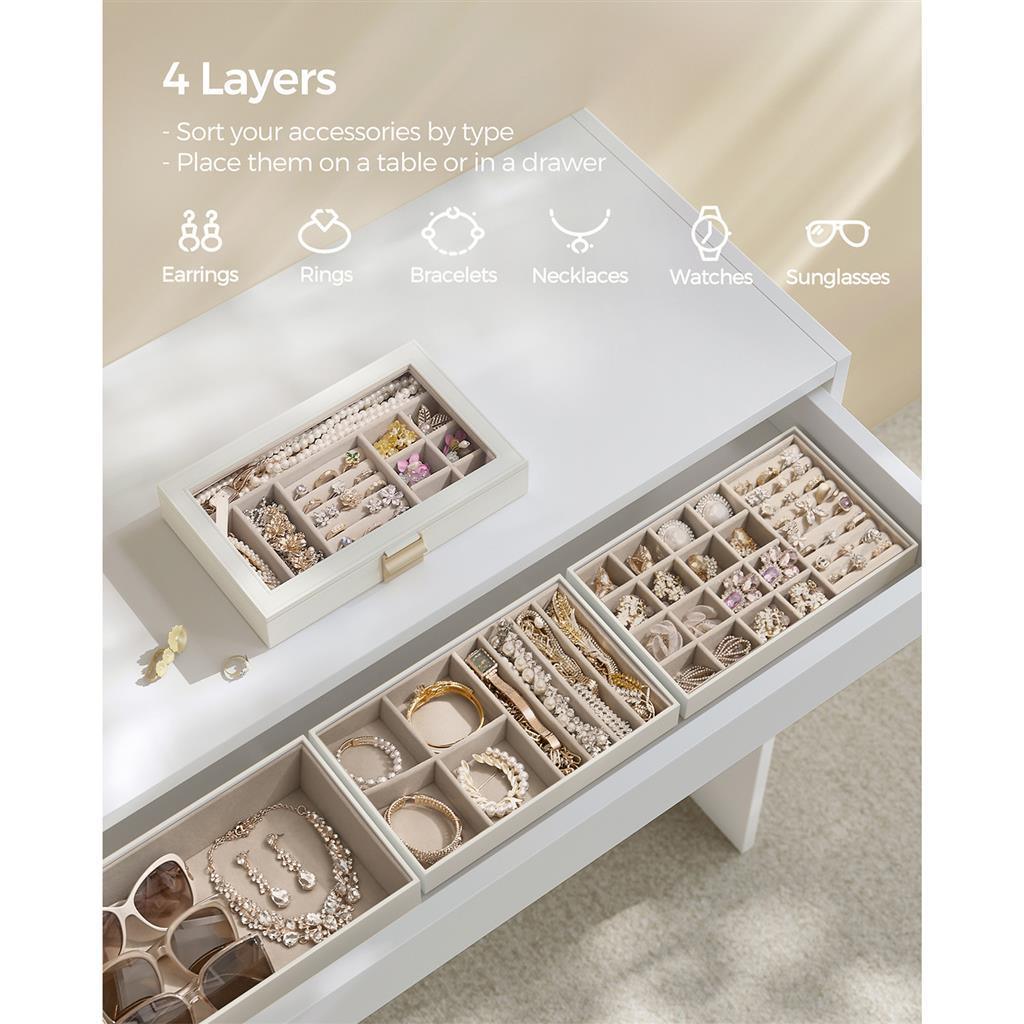 4-Tier Jewelry Tray FredCo