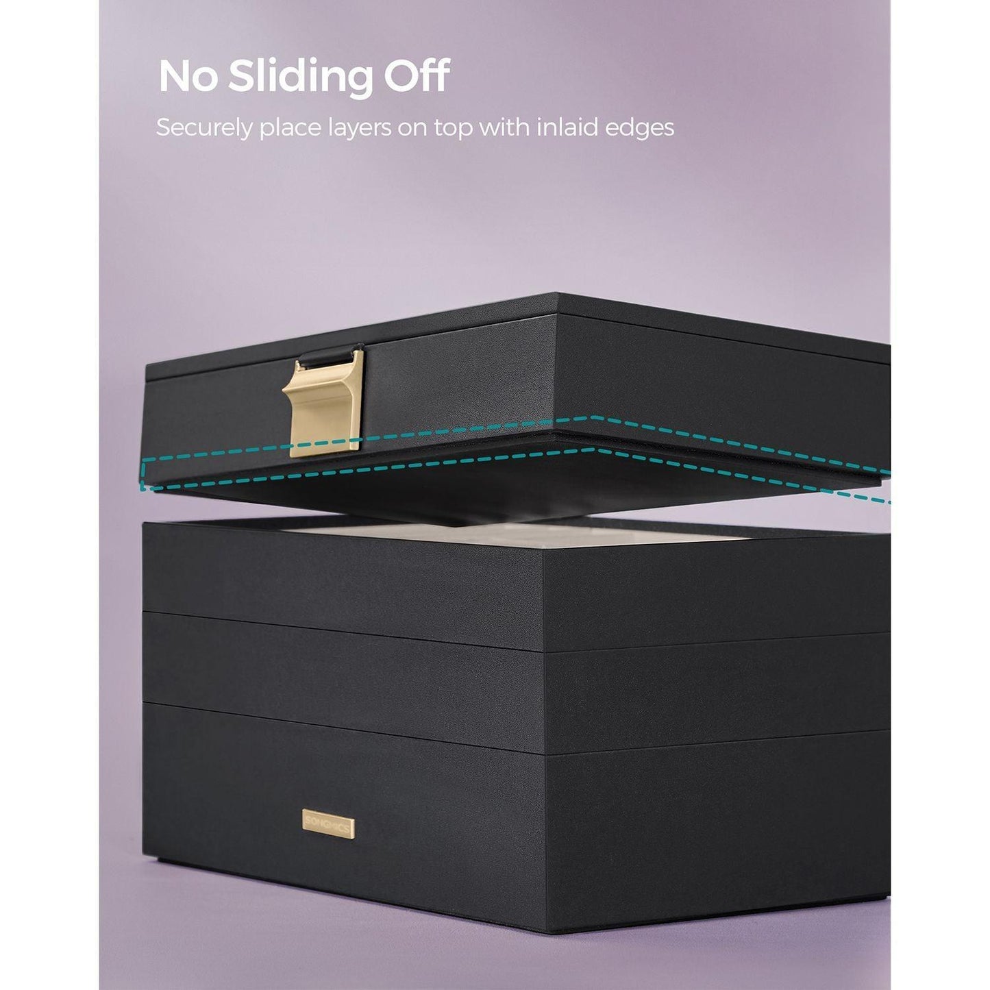 4-Tier Stackable Jewelry Box FredCo