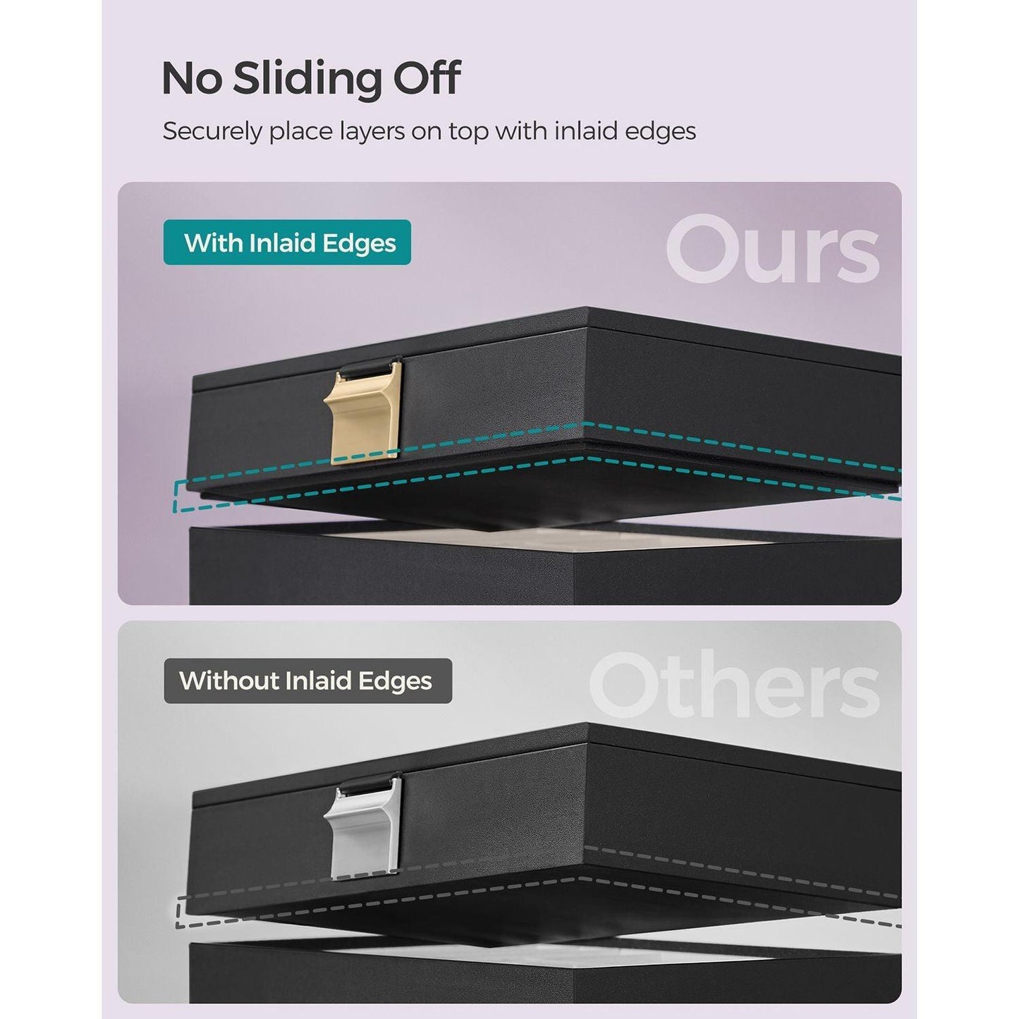 4-Tier Stackable Jewelry Box FredCo