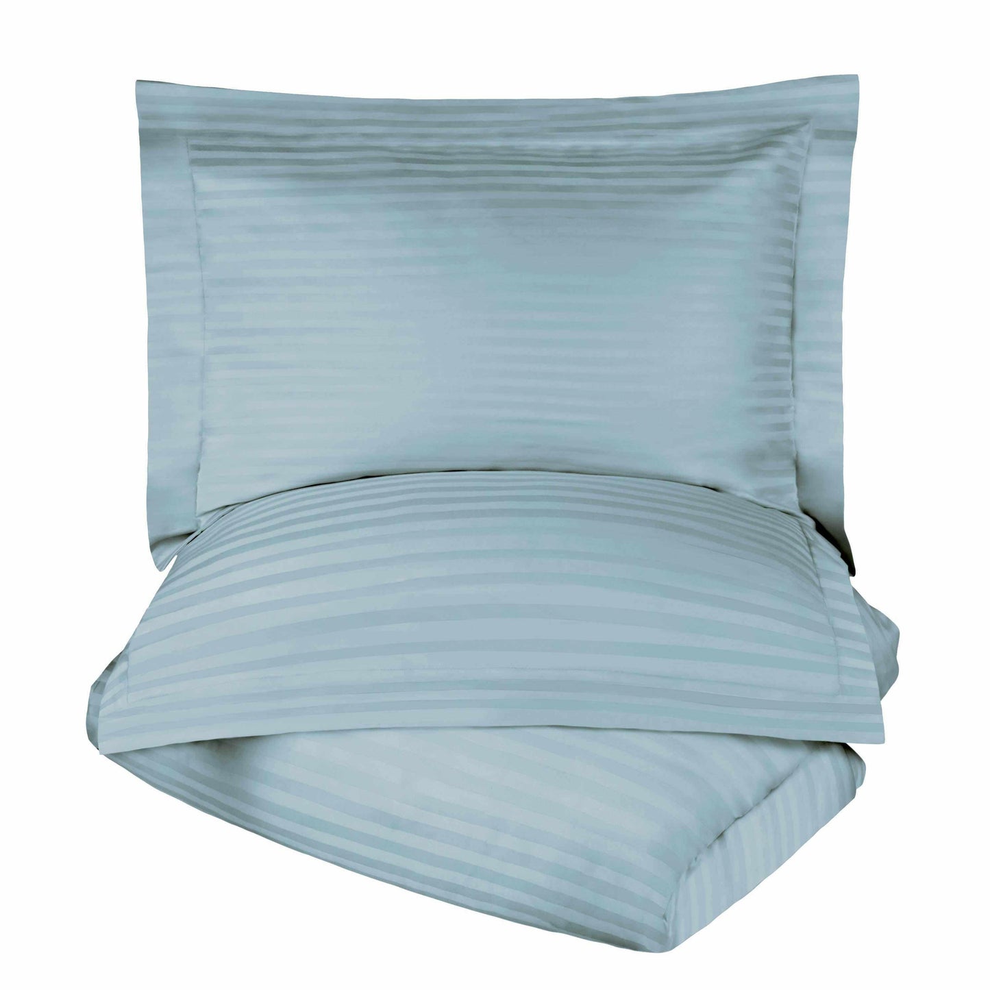 400-Thread Count 100% Egyptian Cotton Elegant Stripes Duvet Cover Set FredCo