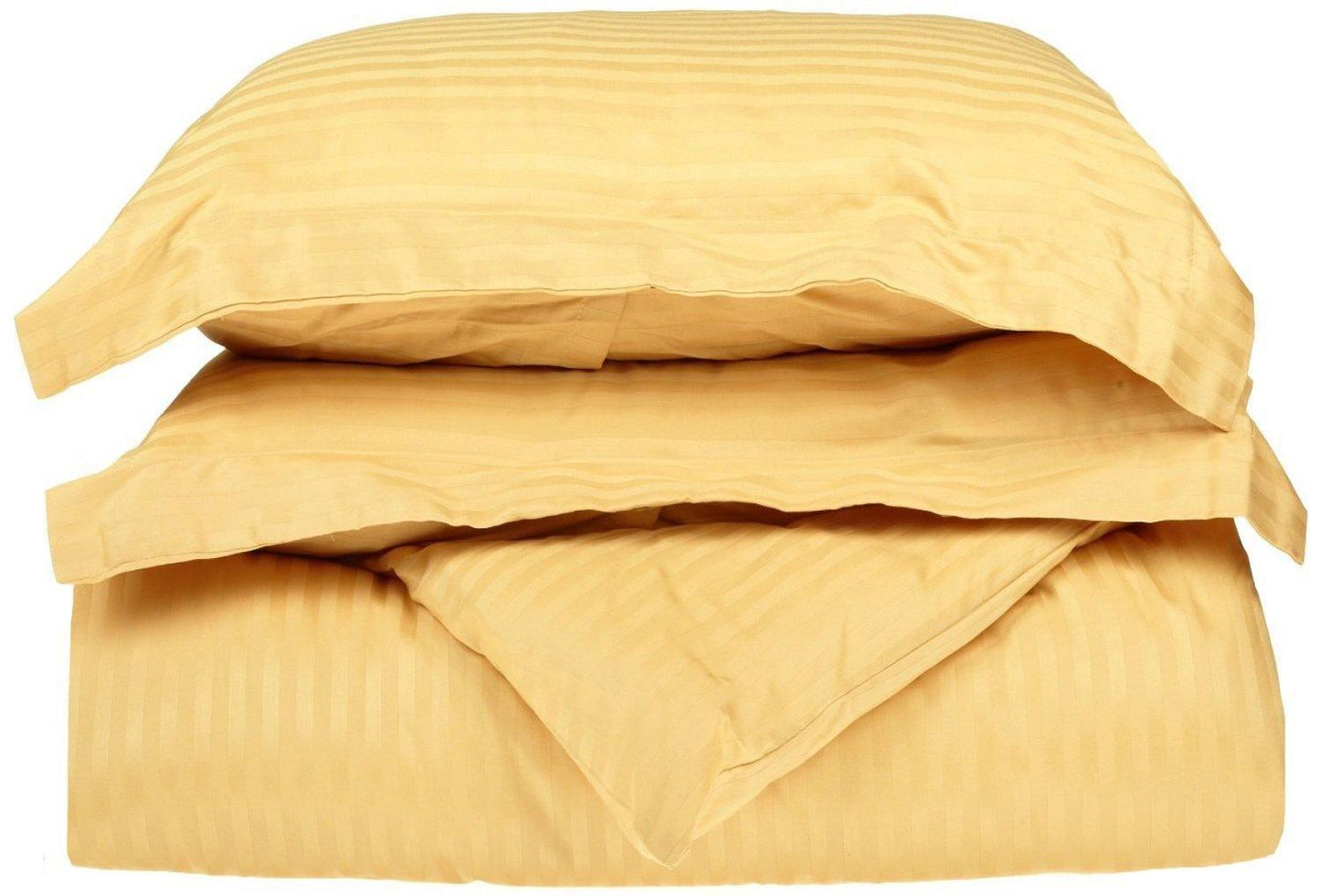 400-Thread Count 100% Egyptian Cotton Elegant Stripes Duvet Cover Set FredCo