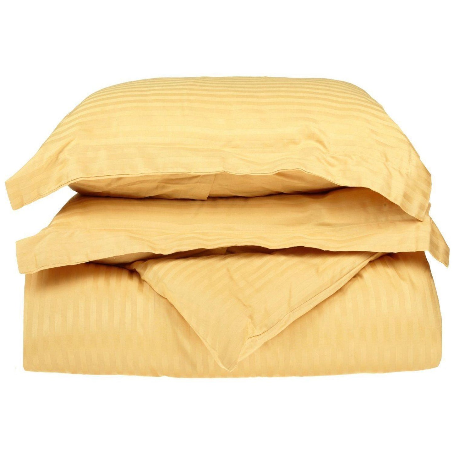 400-Thread Count 100% Egyptian Cotton Elegant Stripes Duvet Cover Set FredCo
