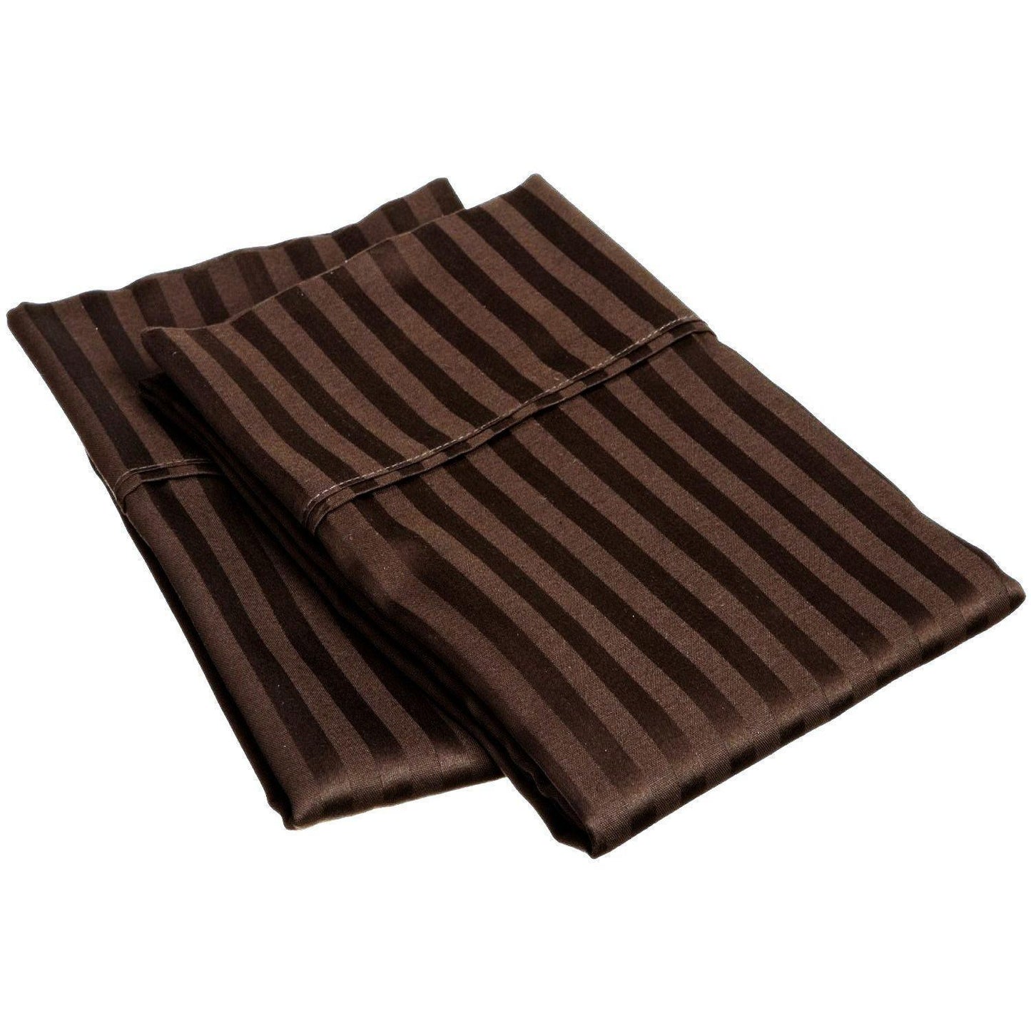 400-Thread Count 100% Egyptian Cotton Elegant Stripes Pillowcase Set FredCo