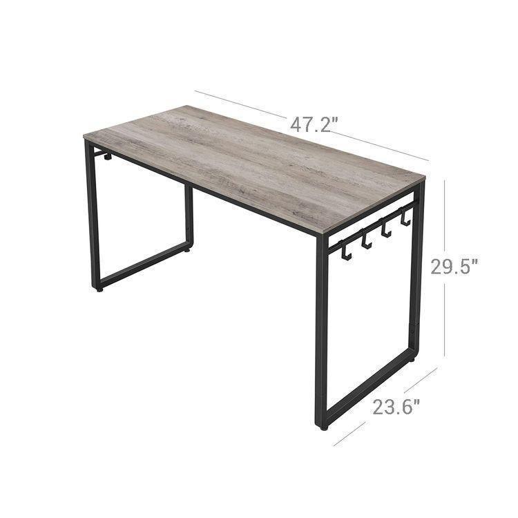 47.2'' Greige Computer Desk FredCo