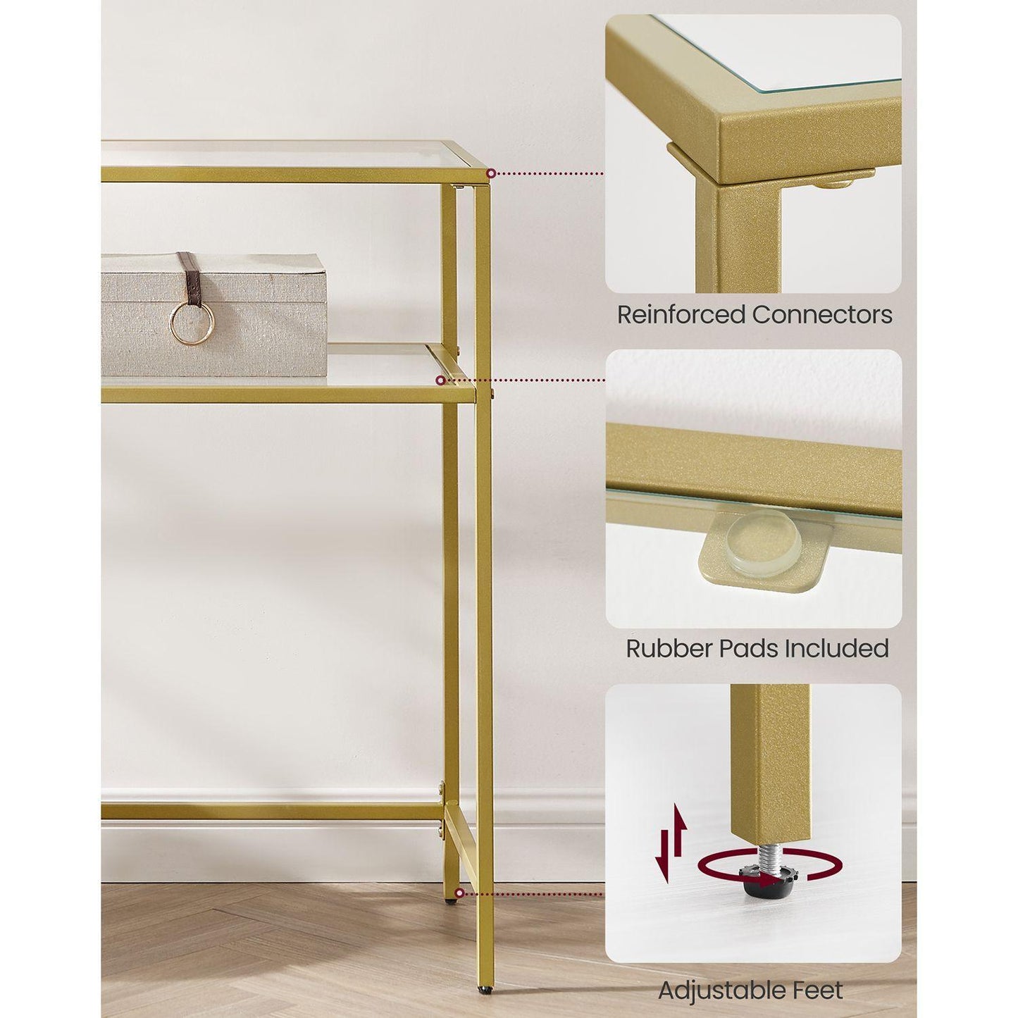 47.2 Inch Console Sofa Table FredCo
