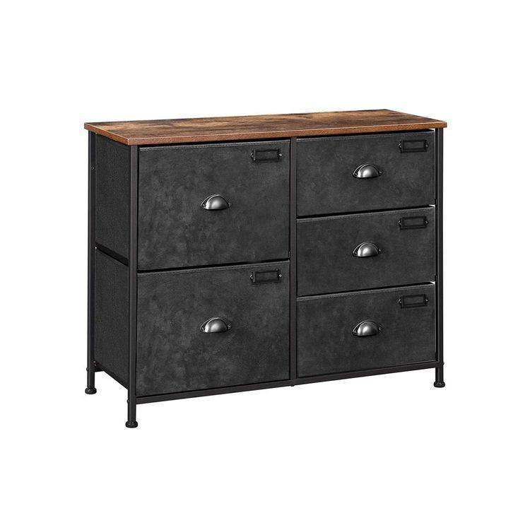 5 Drawers Wide Dresser FredCo