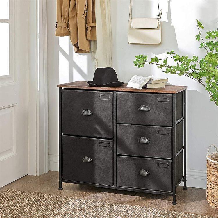 5 Drawers Wide Dresser FredCo