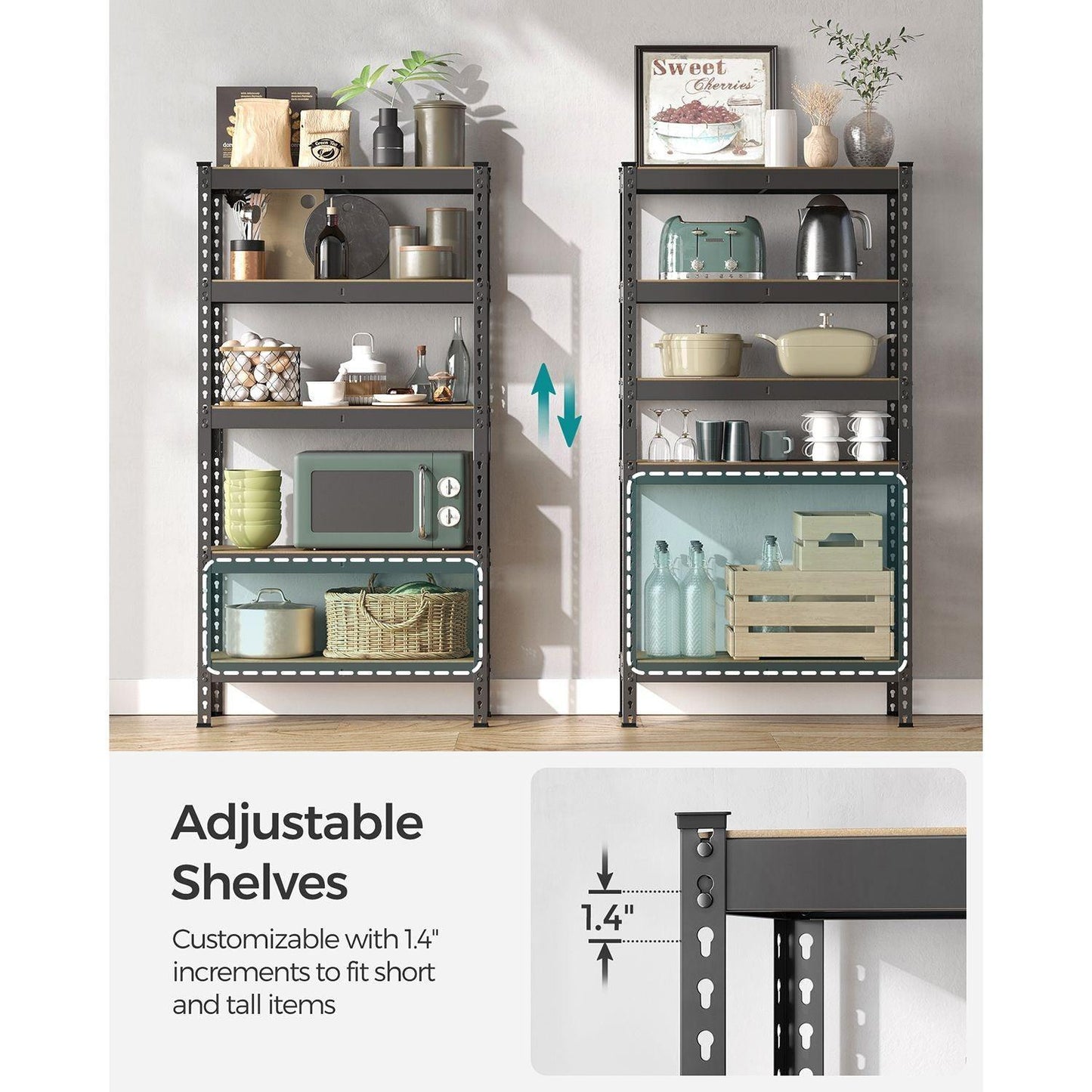 5-Tier Garage Storage Shelf FredCo